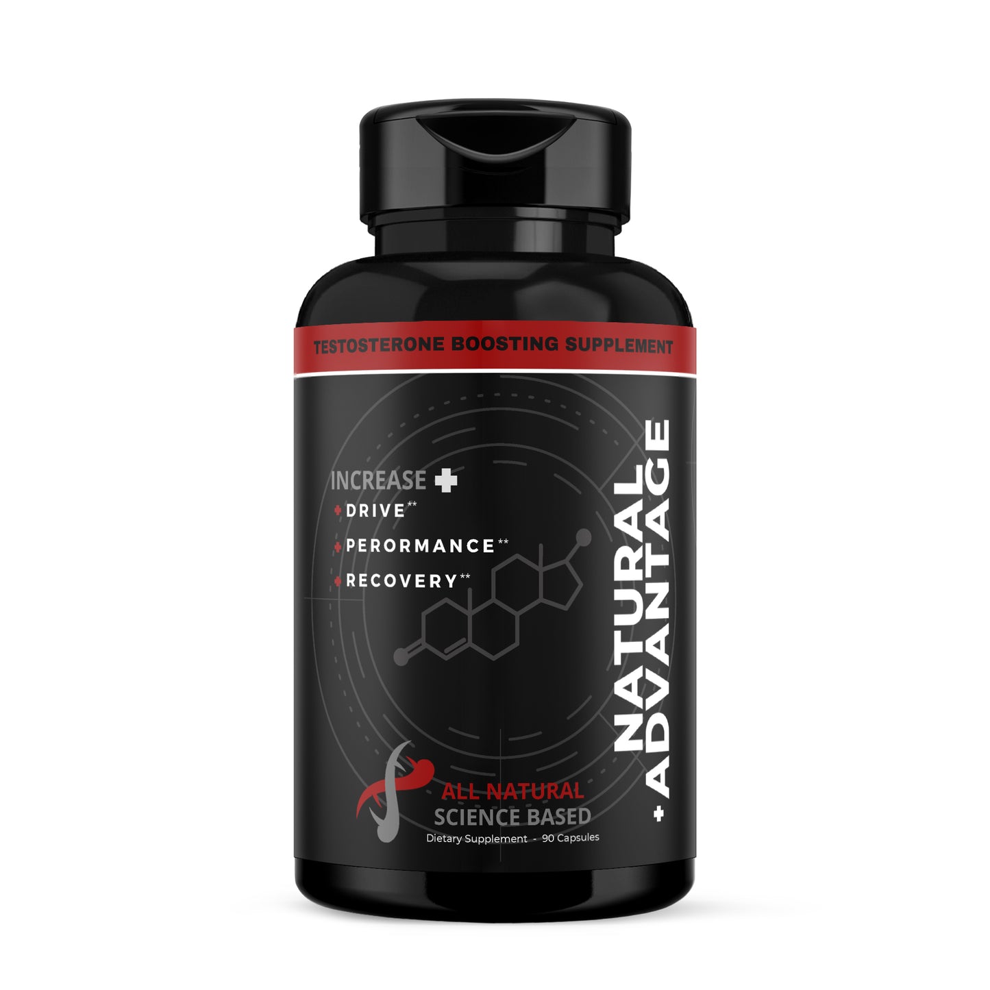 Natural Advantage - 1 Bottle (30 Servings - 90 Capsules)